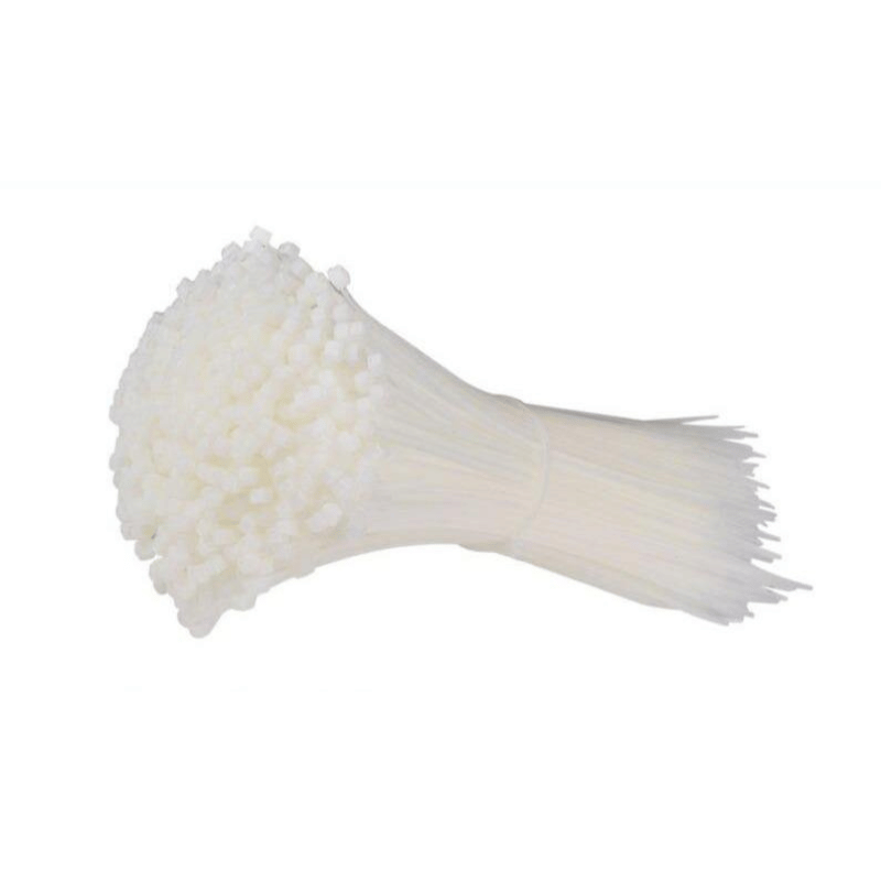 Colliers de serrage pour fixation (lot de 100) — détail de la matière