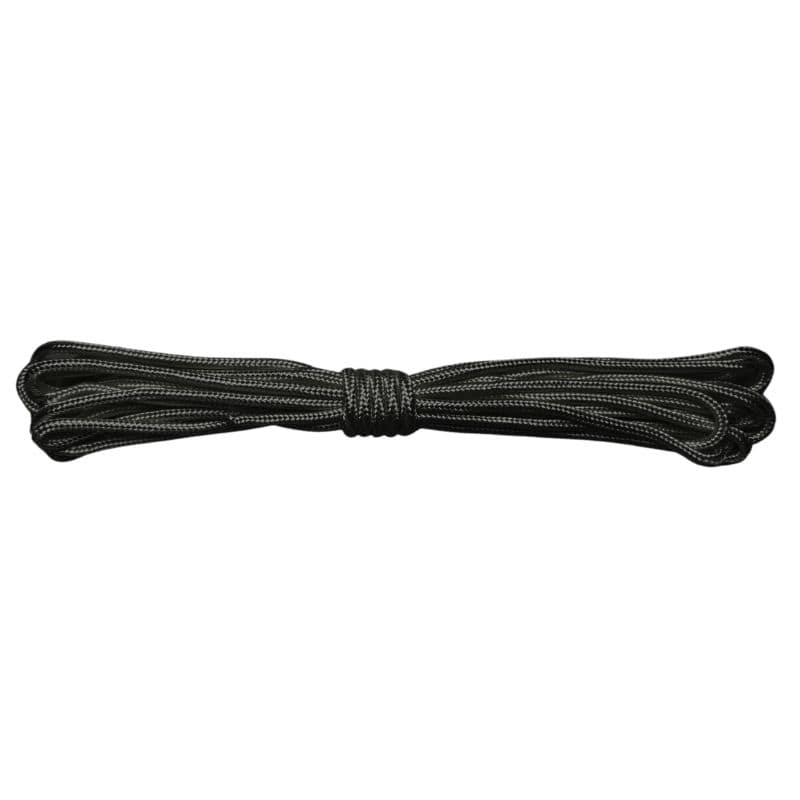 Corde de fixation en polyester tressé — détail de la matière
