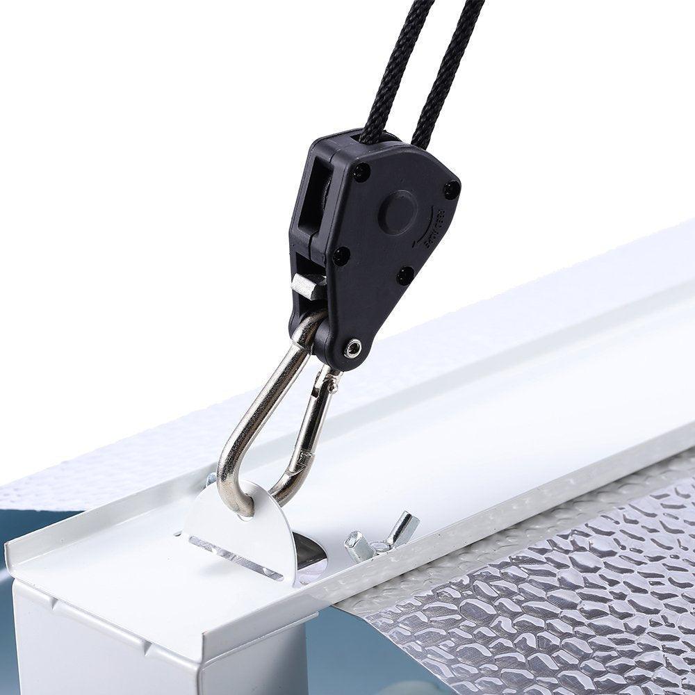 Cordes à cliquets pour voile d'ombrage (lot de 4) — détail de la matière