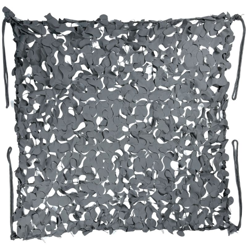 Échantillon de voile d'ombrage camouflage — détail de la matière