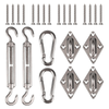 Kit de fixation pour voile d'ombrage