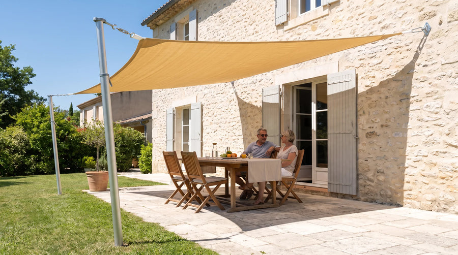Fabriquer un mât pour voile d'ombrage