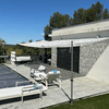 Mât télescopique en aluminium pour voile d'ombrage
