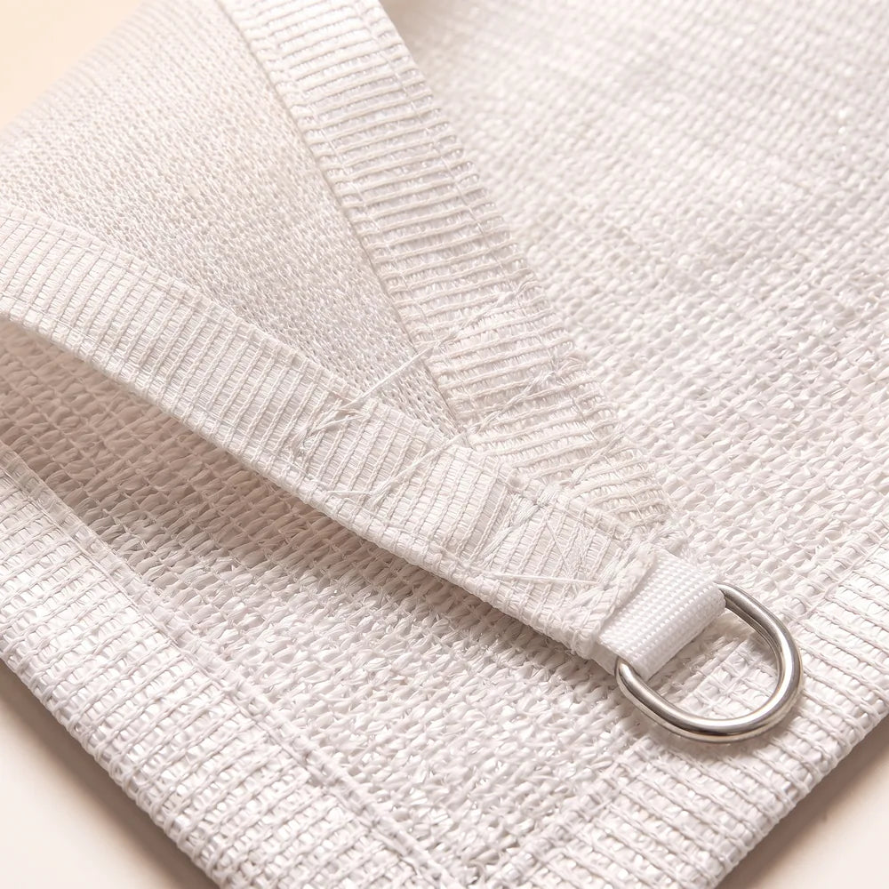 Voile d'ombrage triangulaire blanche