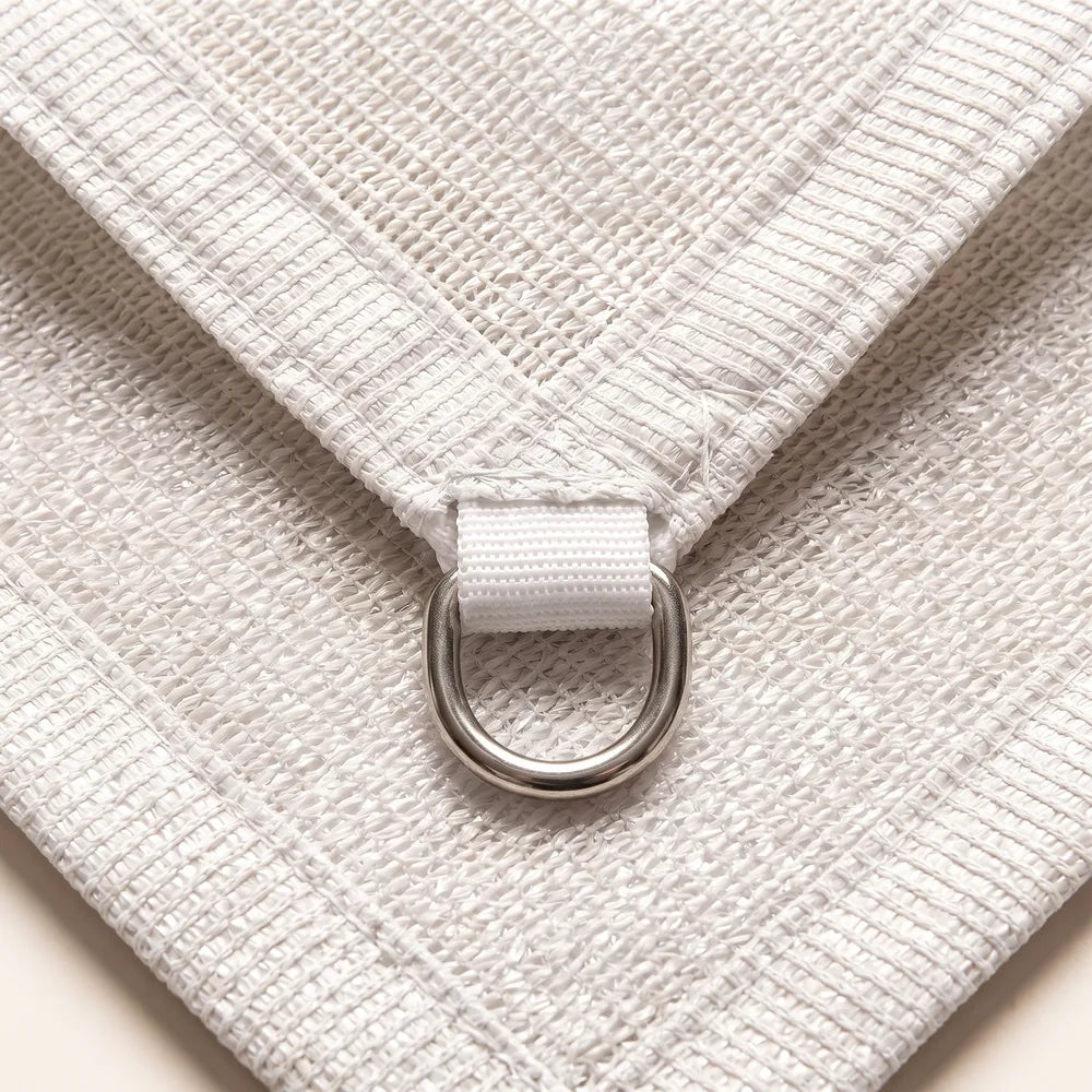 Voile d'ombrage triangulaire blanche