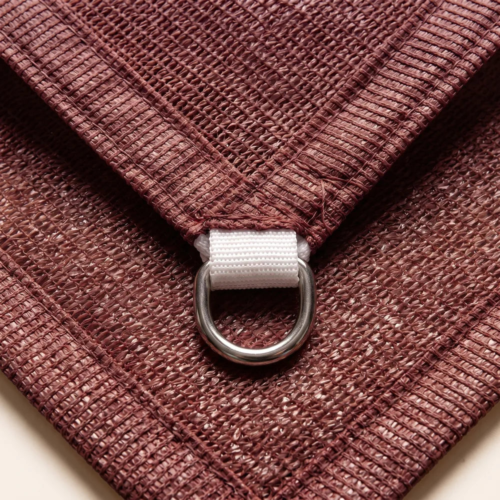 Voile d'ombrage bordeaux